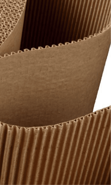 Home corrugating papers